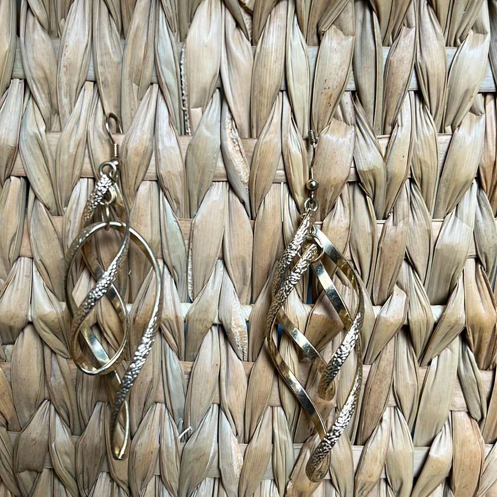 3/$11 Spiral Gold Earrings